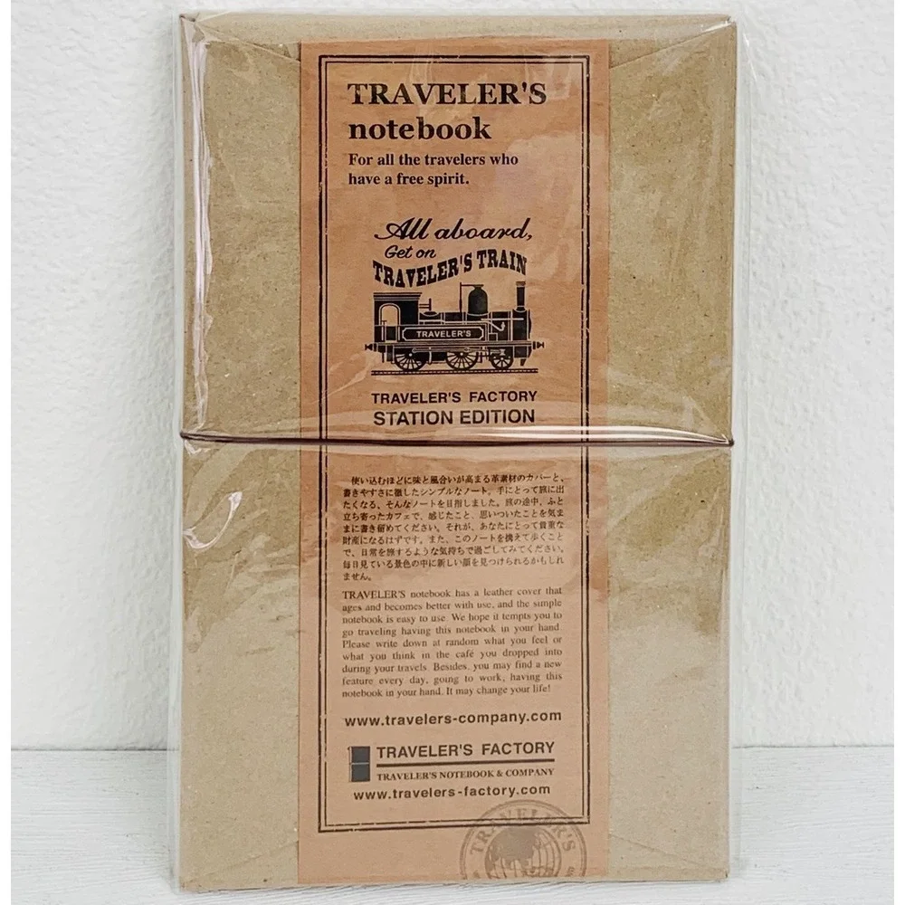 Traveler's Company Tokyo Station Notebook Regular Limited JAPAN
